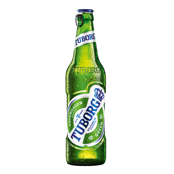 TUBORG GREEN BOTTLE 330ML